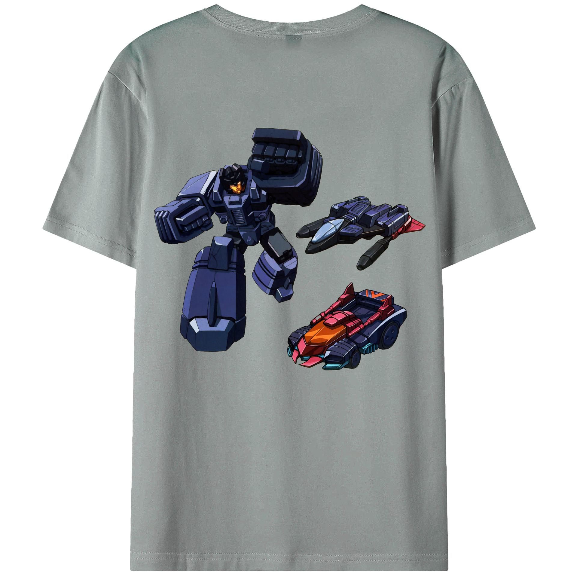 （画像用）  綿100％ メンズ半袖Tシャツ（バックプリント） 通気性